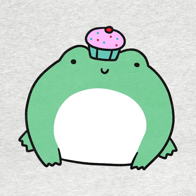 Cupcake Frog by saradaboru